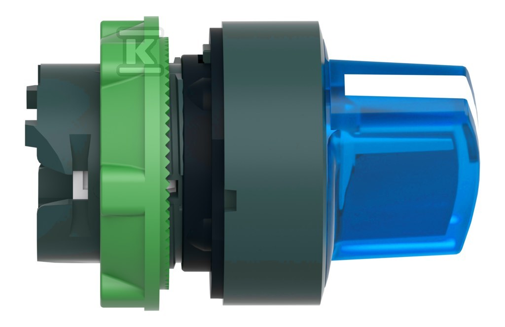 Interruptor 2 posições azul estável LED - ZB5AK1263